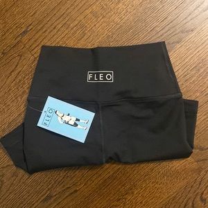 COPY - Fleo black biker shorts